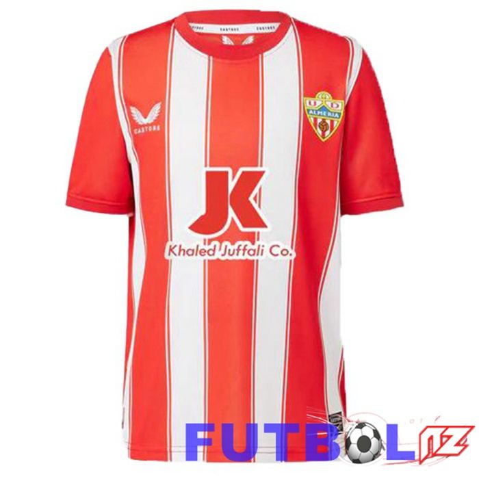 Camiseta UD Almeria Primera Rojo Blanco 22/23