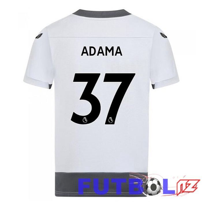 Camiseta Wolves (ADAMA 37) Tercera Blanco Gris 22/23