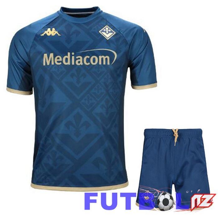 Camiseta ACF Fiorentina Niño Tercera Azul Royal 22/23