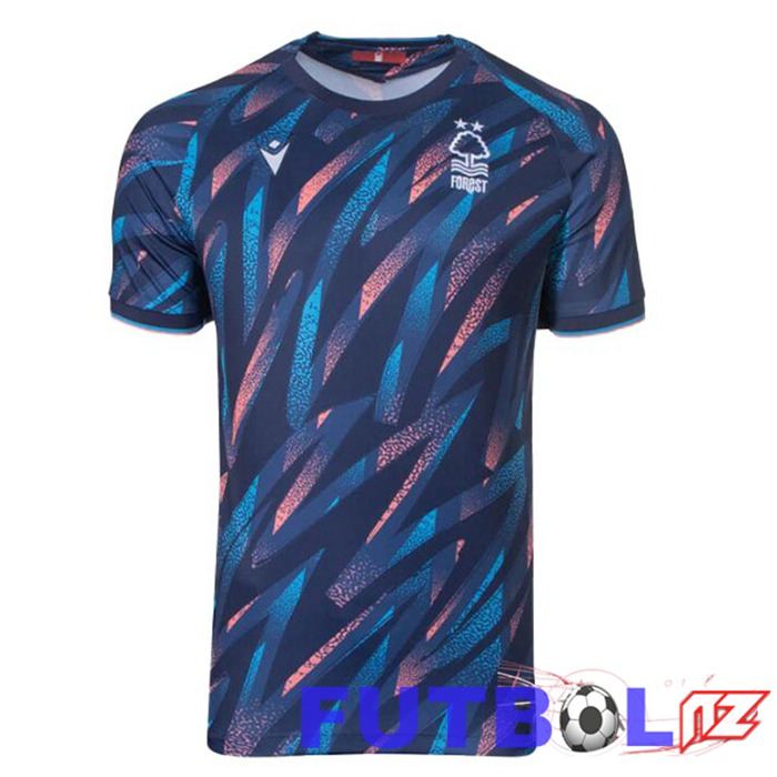 Camiseta Nottingham Forest Tercera Azul 22/23