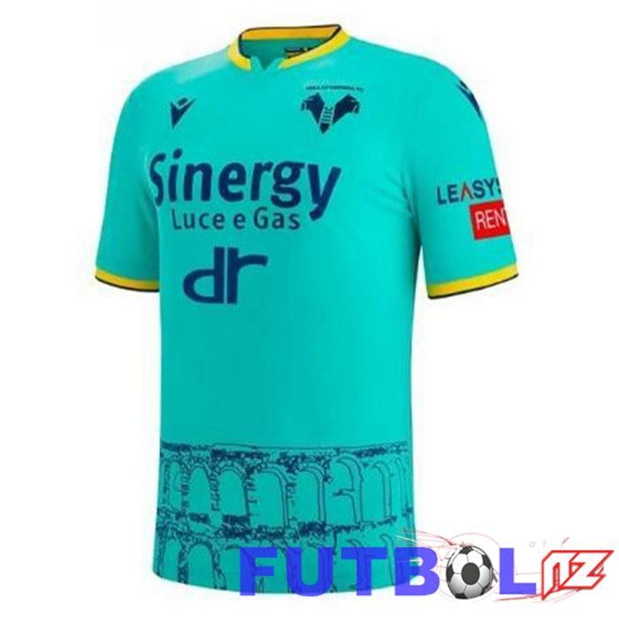 Camiseta Hellas Verona Tercera Verde 22/23