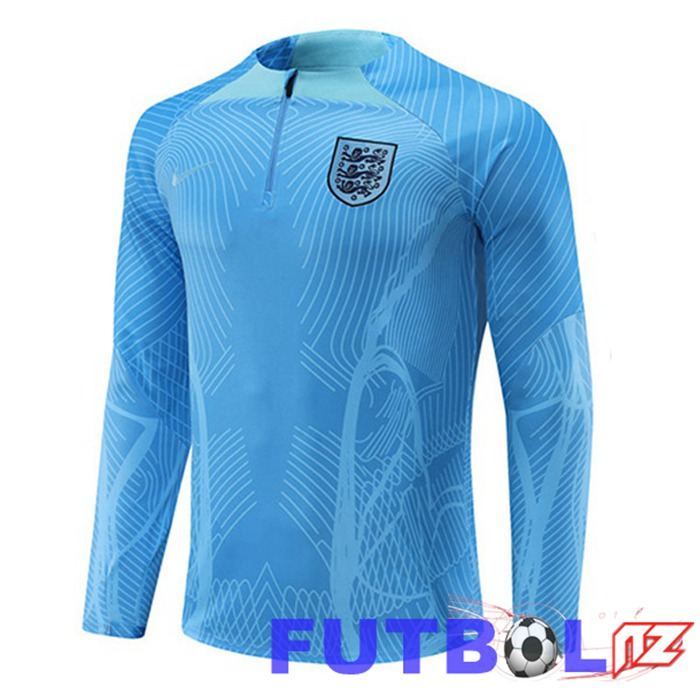 Sudadera De Entrenamiento Inglaterra Azul 22/23