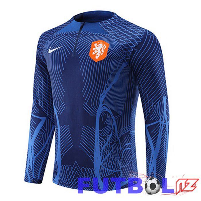 Sudadera De Entrenamiento Países Bajos Azul Royal 22/23