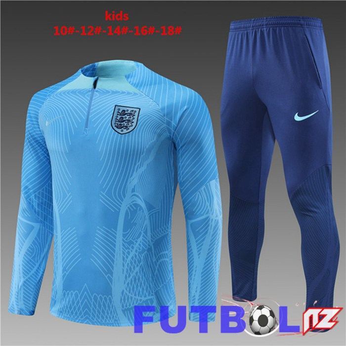 Chandal Futbol Inglaterra Niño Azul 22/23