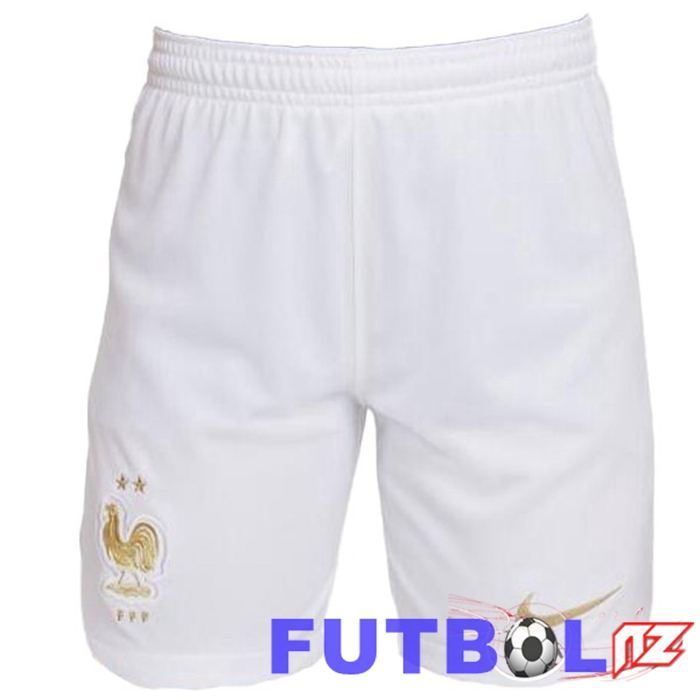 Cortos De Futbol Francia Primera Blanco 22/23 Cortos De Futbol Francia Primera Blanco 22/23