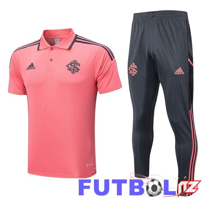 Camiseta Polo SC Internacional + Pantalones Rosado 2022/2023