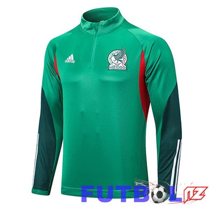 Sudadera De Entrenamiento México Verde 2022/2023