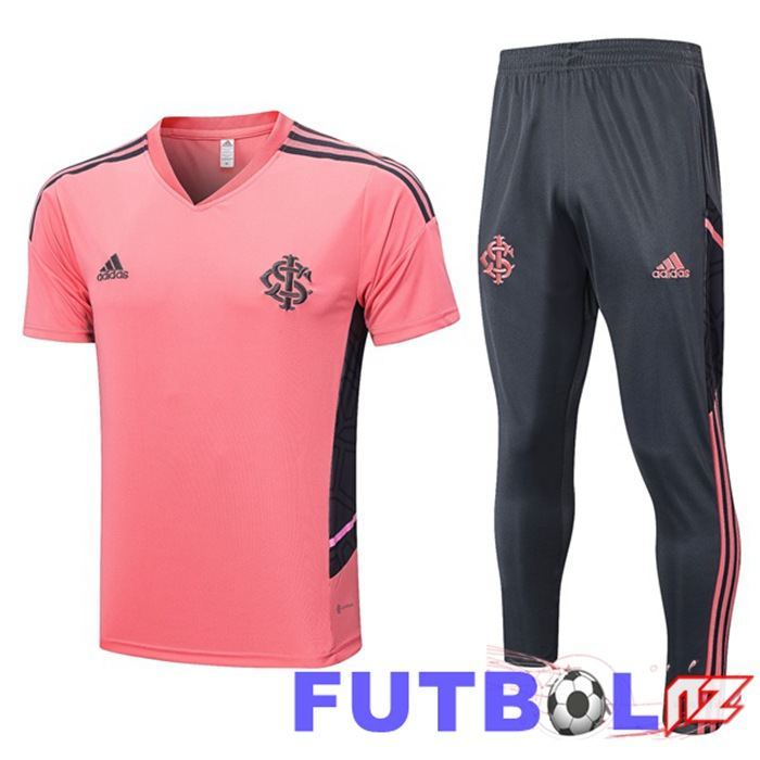 Camiseta Entrenamiento SC Internacional + Pantalones Rosado 2022/2023