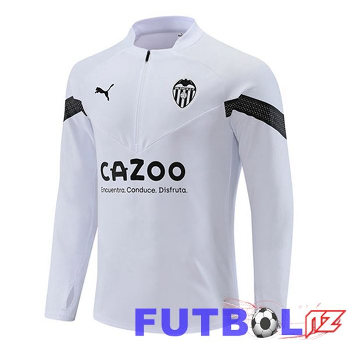 Sudadera De Entrenamiento Valencia CF Blanco 2022/2023
