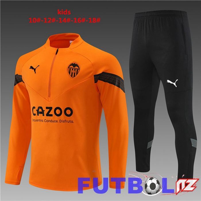 Chandal Equipos De Futbol Valencia CF Ninos Naranja 2022/2023