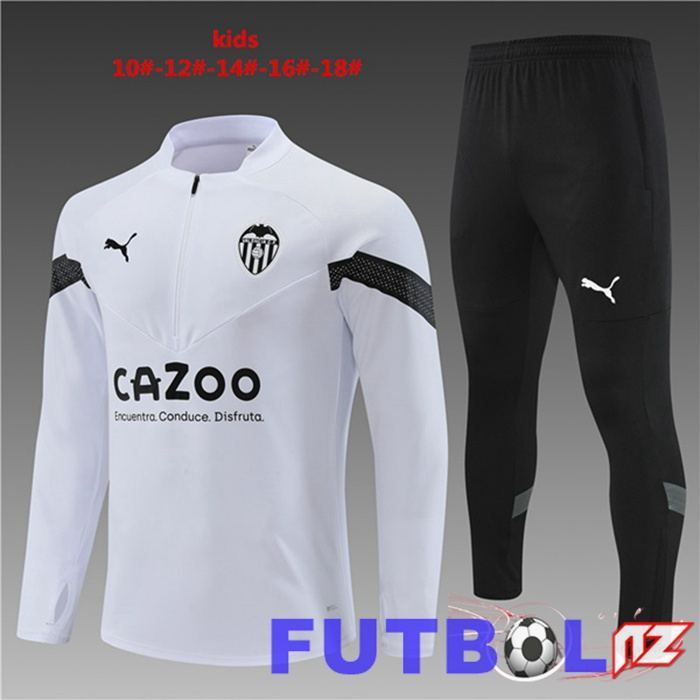 Chandal Equipos De Futbol Valencia CF Ninos Blanco 2022/2023