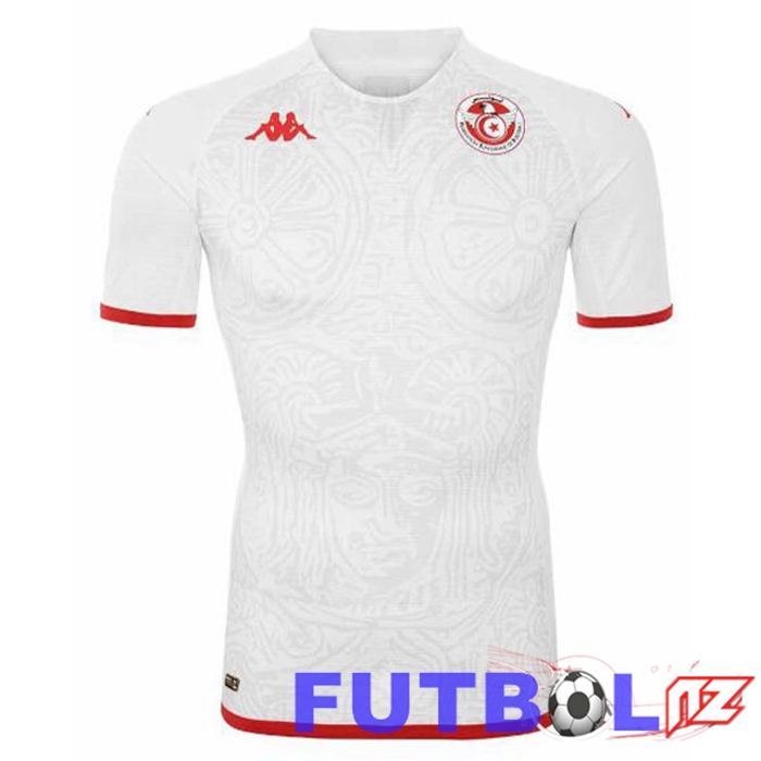 Camisetas De Futbol Túnez Segunda Blanco 2022/2023