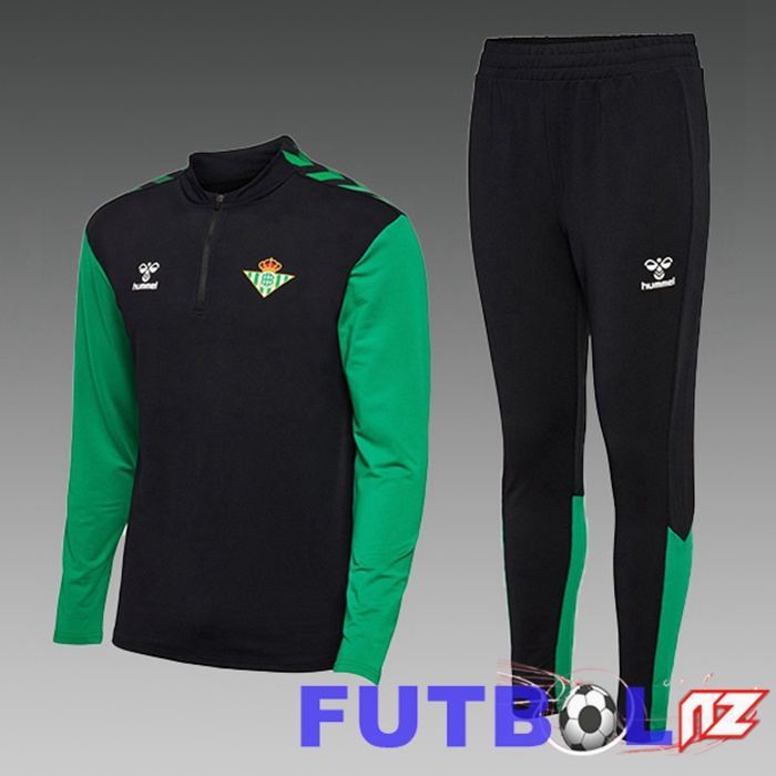 Chandal Equipos De Futbol Real Betis Ninos Negro 2022/2023