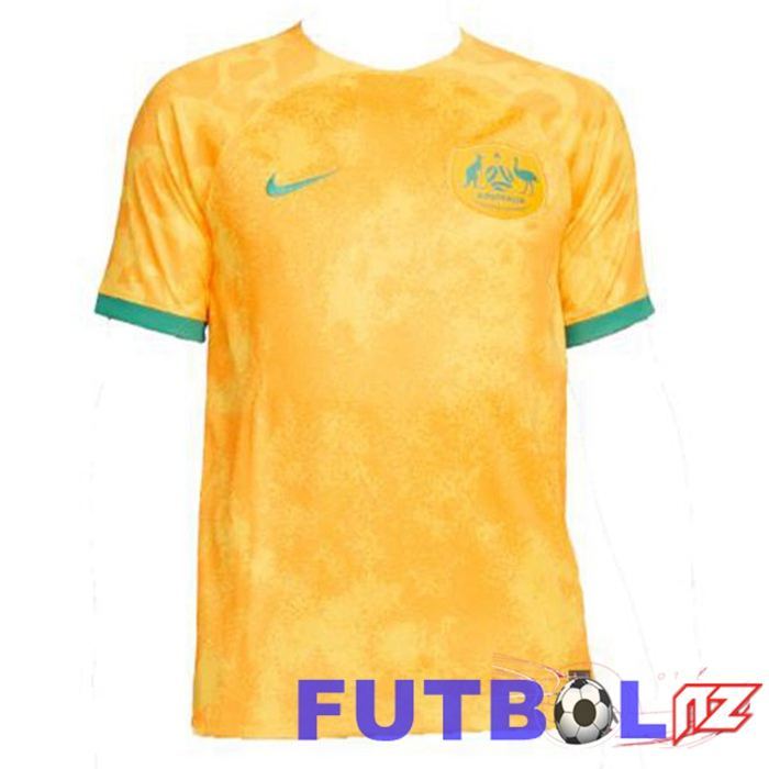 Camisetas De Futbol Australia Primera Amarillo 2022/2023