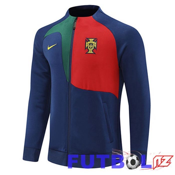 Chaquetas Futbol Portugal Azul Real 2022/2023 Chaquetas Futbol Portugal Azul Real 2022/2023