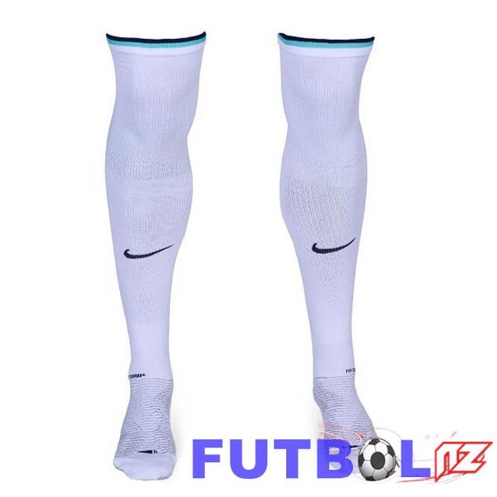 Calcetines De Futbol Inter Milan Segunda Blanco 2022/2023