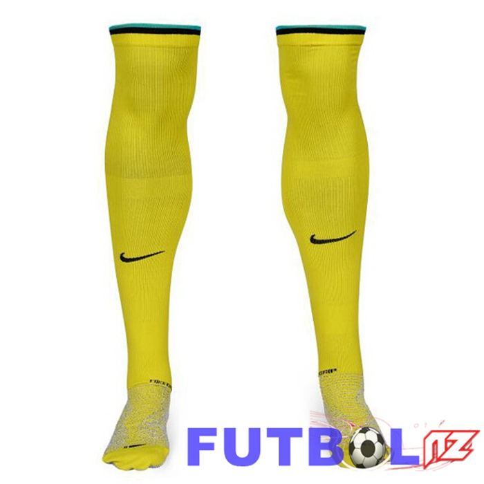 Calcetines De Futbol Inter Milan Tercera Amarillo 2022/2023