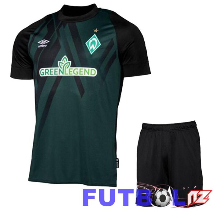 Camisetas De Futbol SV Werder Bremen Ninos Tercera Negro 2022/2023
