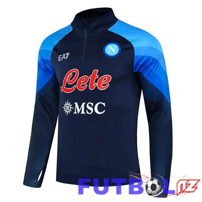 Sudadera De Entrenamiento SSC Napoli Azul 2022/2023