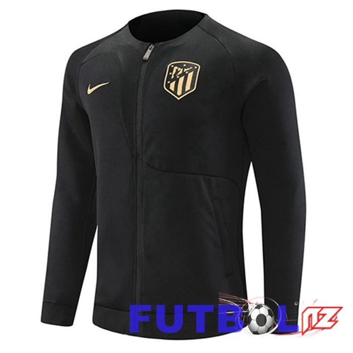 Chaquetas Futbol Atletico Madrid Negro 2022/2023