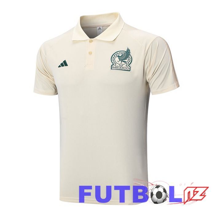 Camiseta Polo México marrón 2023/2024