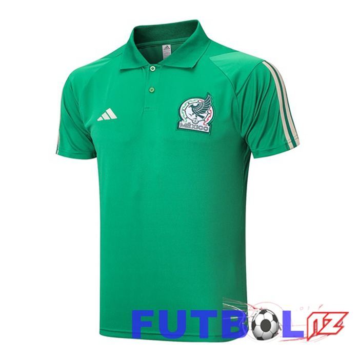 Camiseta Polo México Verde 2023/2024