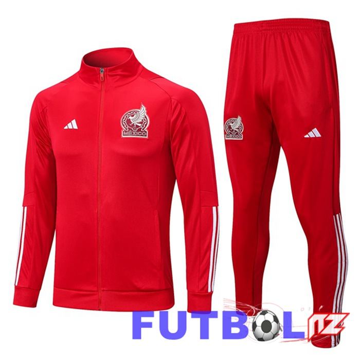 Chandal Equipos De Futbol - Chaqueta México Rojo 2023/2024
