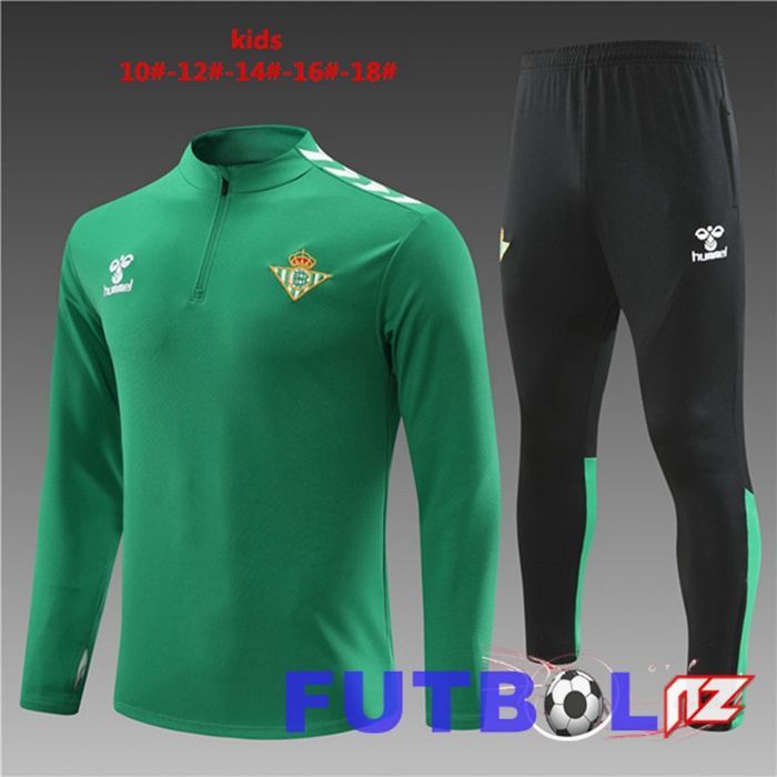 Chandal Equipos De Futbol Real Betis Ninos Verde 2023/2024