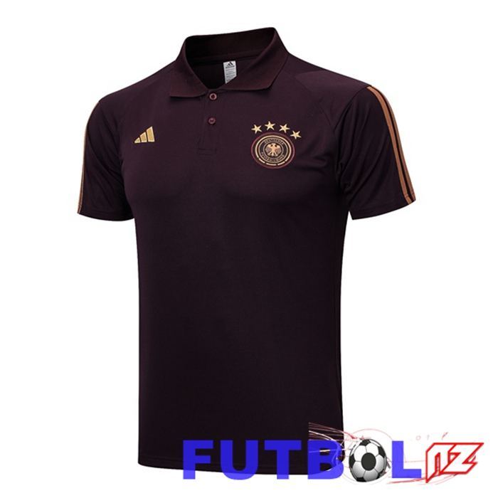 Camiseta Polo Alemania Marrón 2023/2024