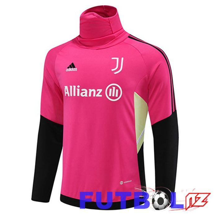 Sudadera De Entrenamiento Juventus Cuello Alto Rojo 2023/2024