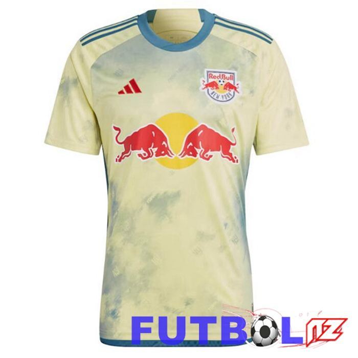 Camisetas De Futbol New York Red Bulls Primera Amarillo 2023/2024