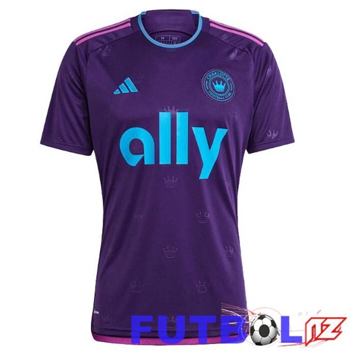 Camisetas De Futbol Charlotte FC Segunda Púrpura 2023/2024