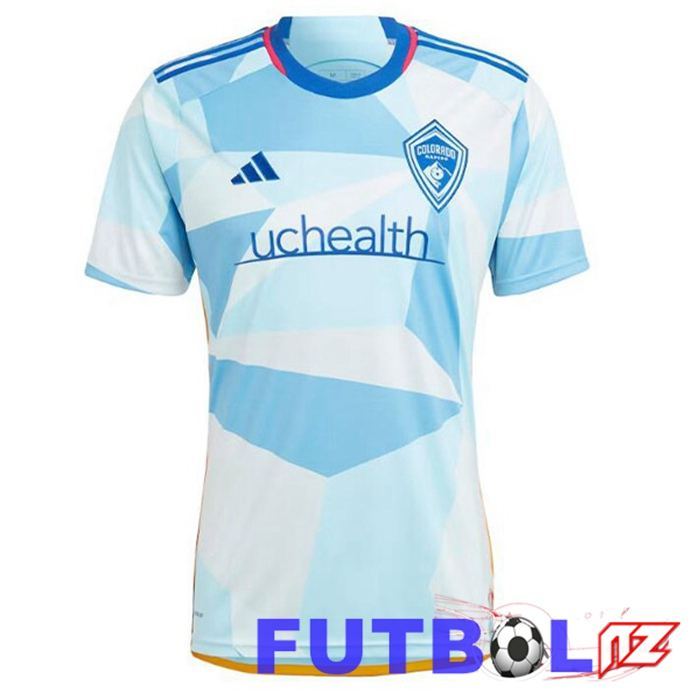 Camisetas De Futbol Colorado Rapids Segunda Azul 2023/2024