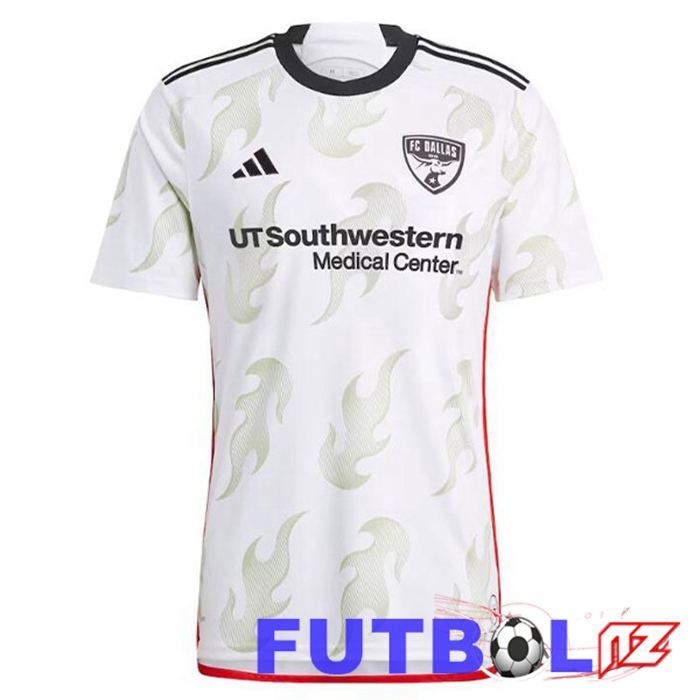 Camisetas De Futbol FC Dallas Segunda Blanco 2023/2024