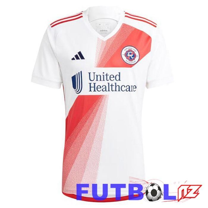 Camisetas De Futbol New England Revolution Segunda Blanco 2023/2024