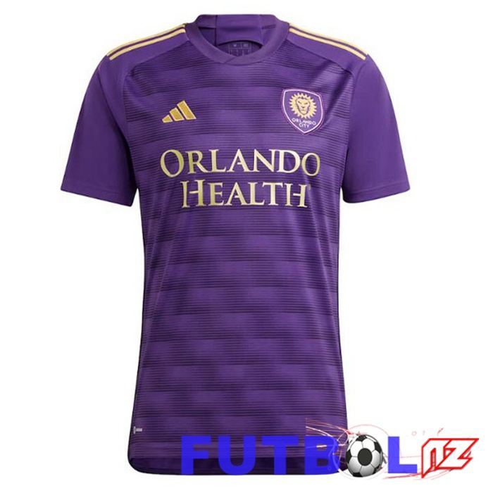 Camisetas De Futbol Orlando City SC Primera Púrpura 2023/2024