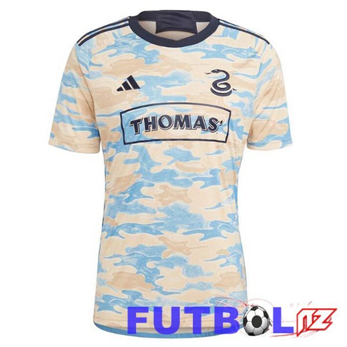 Camisetas De Futbol Philadelphia Union Segunda Rosado 2023/2024
