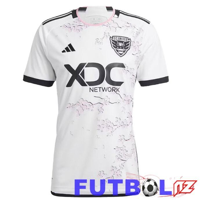 Camisetas De Futbol D.C United Segunda Blanco 2023/2024