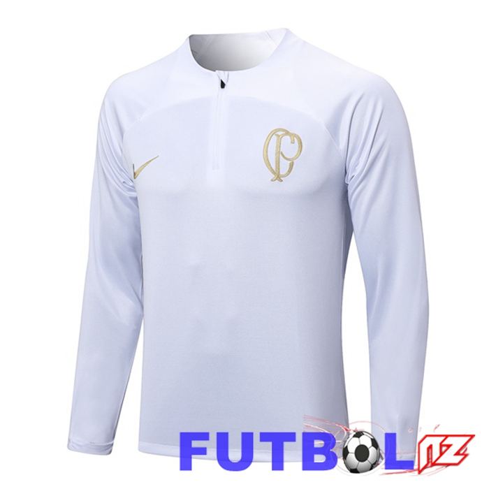 Sudadera De Entrenamiento Corinthians Blanco 2023/2024