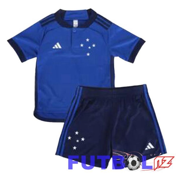 Camisetas De Futbol Cruzeiro EC Ninos Primera Azul 2023/2024