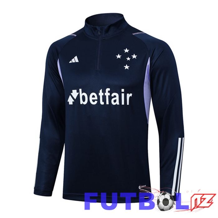 Sudadera De Entrenamiento Cruzeiro EC Azul Real 2023/2024
