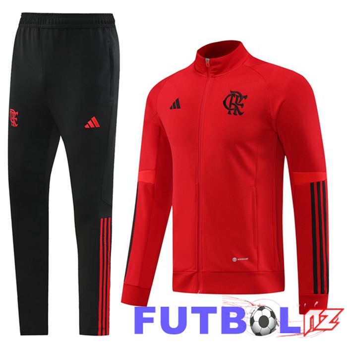 Chandal Equipos De Futbol - Chaqueta Flamengo Rojo 2023/2024 Chandal Equipos De Futbol - Chaqueta Flamengo Rojo 2023/2024