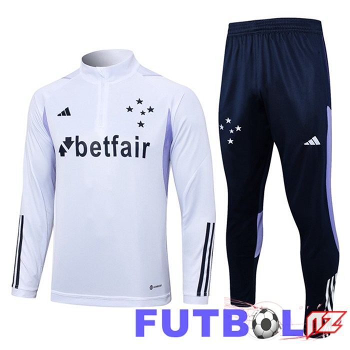 Chandal Equipos De Futbol Cruzeiro EC Blanco 2023/2024