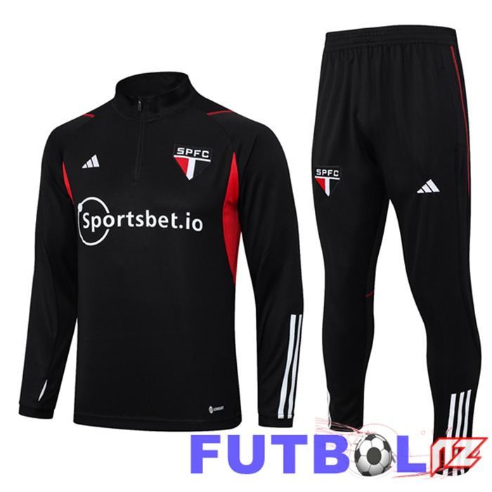 Chandal Equipos De Futbol Sao Paulo FC Negro 2023/2024