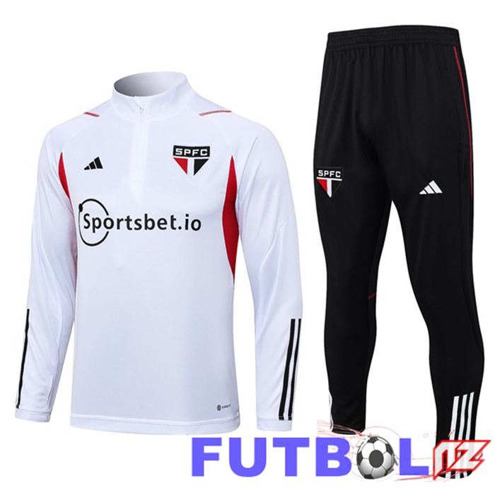 Chandal Equipos De Futbol Sao Paulo FC Blanco 2023/2024