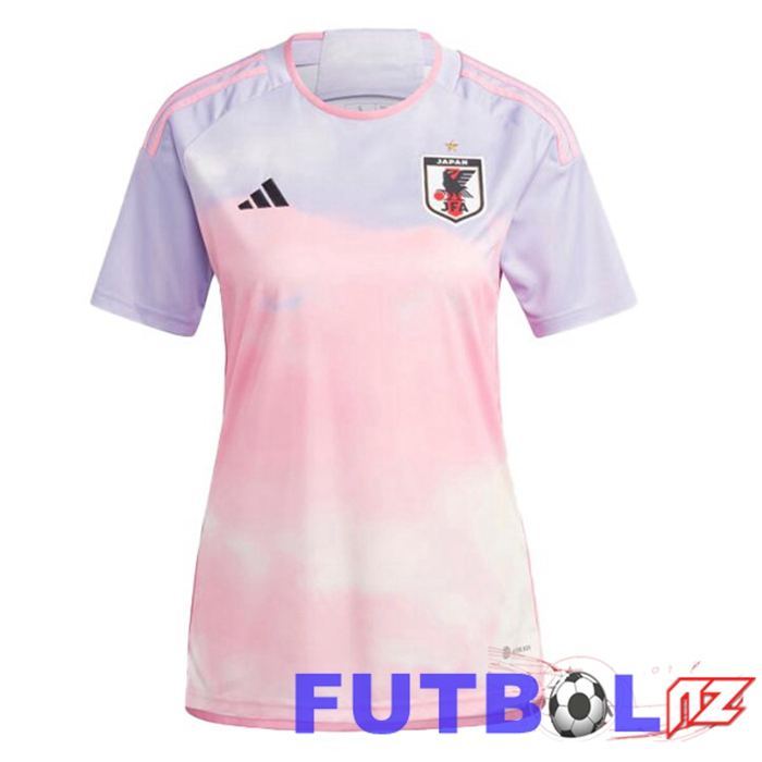 Camisetas De Futbol Japon Mujer Segunda Rosado 2023/2024 Camisetas De Futbol Japon Mujer Segunda Rosado 2023/2024