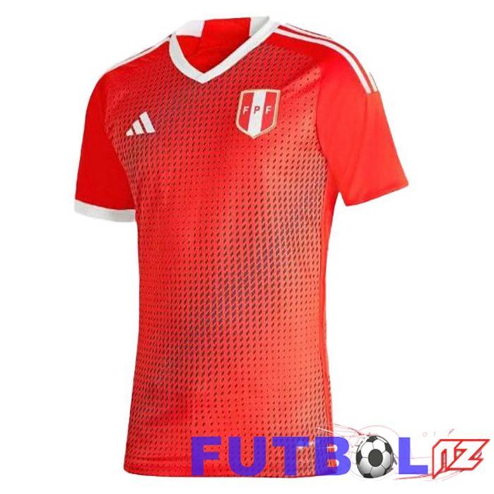 Camisetas De Futbol Perú Segunda Rojo 2023/2024 Camisetas De Futbol Perú Segunda Rojo 2023/2024