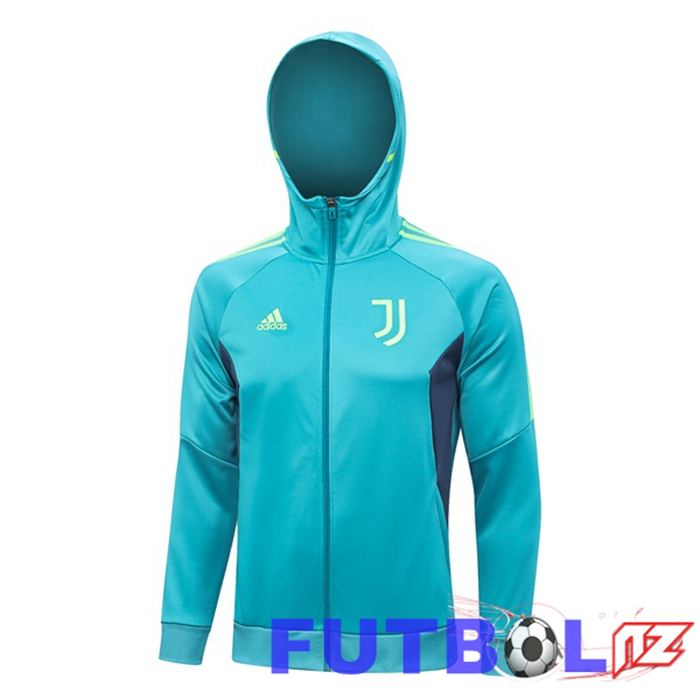 Chaqueta Con Capucha Juventus Verde 2023/2024