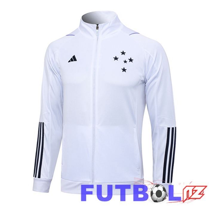 Chaquetas Futbol Cruzeiro EC Blanco 2023/2024 Chaquetas Futbol Cruzeiro EC Blanco 2023/2024
