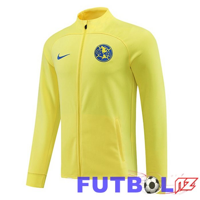 Chaquetas Futbol Club America Amarillo 2023/2024 Chaquetas Futbol Club America Amarillo 2023/2024
